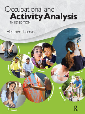 cover image of Occupational and Activity Analysis